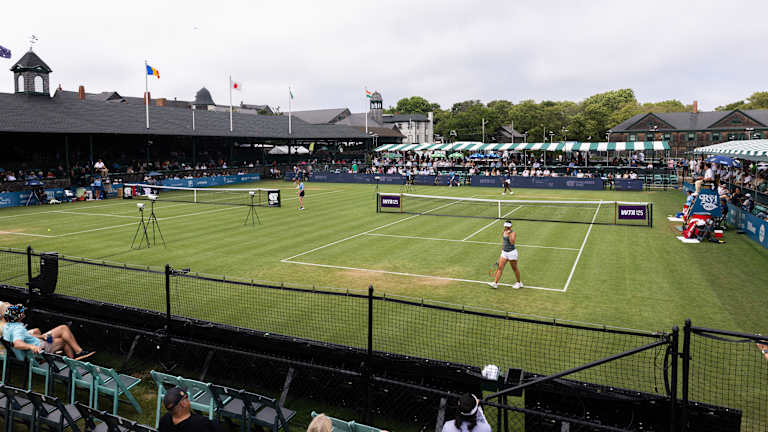 It was a common sight to see the ATP Challenger Tour event (won by Zachary Svajda) and the WTA 125 event (won by Caty McNally) played simultaneously.