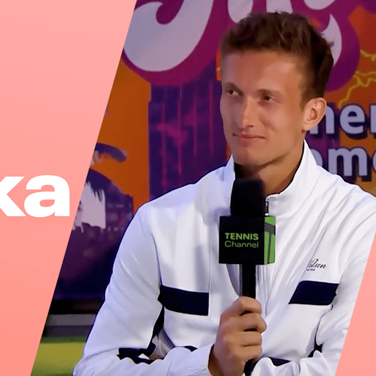 Jiri Lehecka takes over the net to conquer Taylor Fritz | Miami Interviews