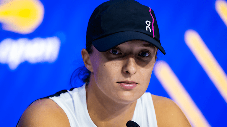 Smiles have been at a premium for Iga Swiatek since last summer.